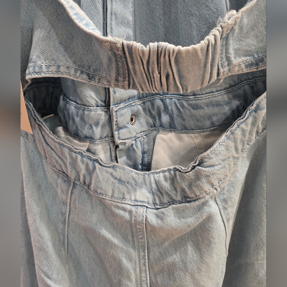 Denim Halter Maxi Dress - Picture 5 of 12